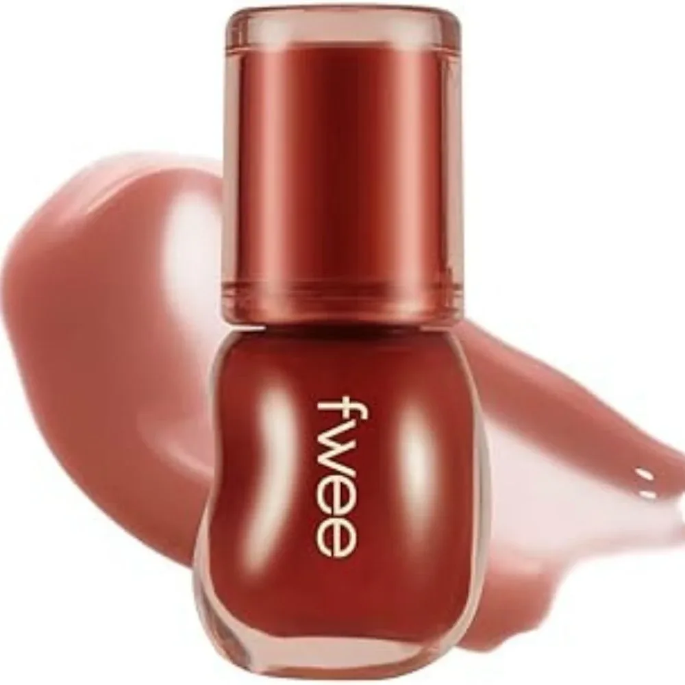 Блеск для губ Fwee 3D Voluming Gloss, тонирующий, с эффектом объёма, оттенок Rose Scotch 30%