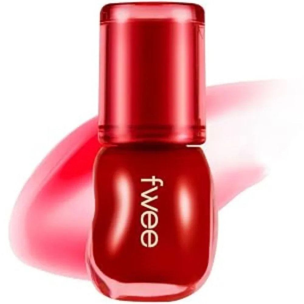 Блеск для губ Fwee 3D Voluming Gloss, тонирующий, с эффектом объёма, оттенок Red Aengdu 30%, 5,3 г