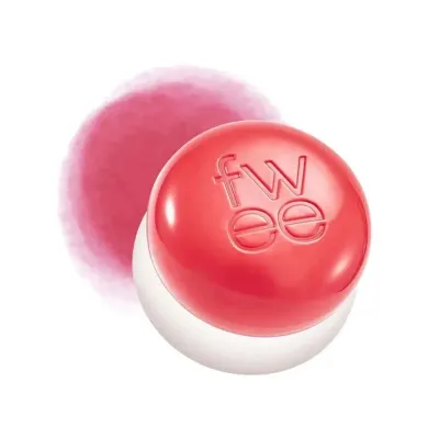 Средство для губ и щёк Fwee Lip and Cheek Blurry Pudding Pot, с брелоком, оттенок CR03 BFF