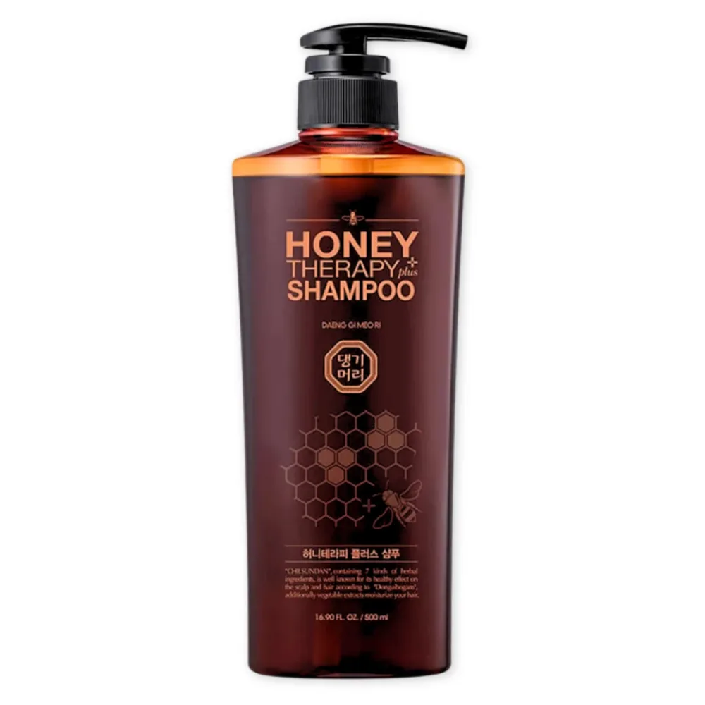 Шампунь Daeng Gi Meo Ri Professional Honey Therapy Plus с мёдом, для сухих и ослабленных волос, 250 мл / 500 мл