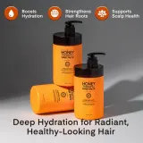 Маска для волос Daeng Gi Meo Ri Honey Plus Hair Pack питательная, увлажняющая, для повреждённых и окрашенных волос, 1000 мл — фото 5