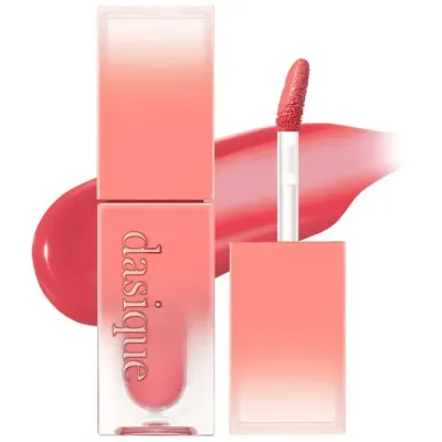 Тинт для губ Dasique Juicy Dewy Tint лёгкий, стеклянный блеск, оттенок 06 Rose Apple