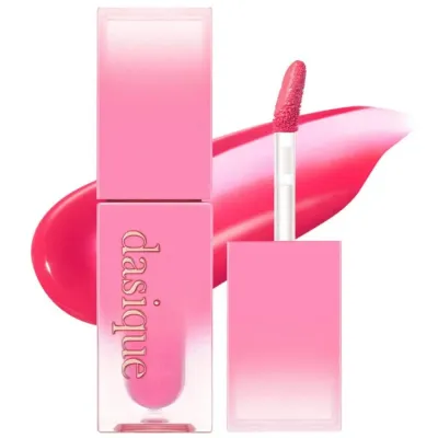 Тинт для губ Dasique Juicy Dewy Tint лёгкий, стеклянный блеск, оттенок 04 Plum Dew