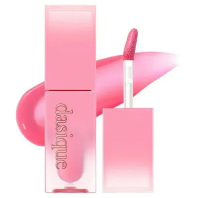Тинт для губ Dasique Juicy Dewy Tint лёгкий, стеклянный блеск, оттенок 03 Pink Guava