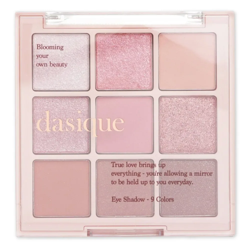 Палетка теней Dasique Shadow Palette, 9 матовых, сияющих и блестящих оттенков, оттенок 04 Pastel Dream