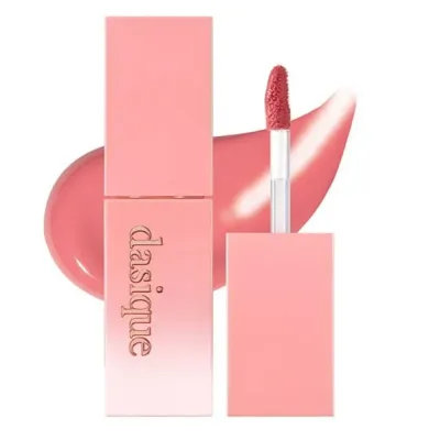 Тинт для губ Dasique Juicy Dewy Tint Ice Cream Edition стеклянный блеск, оттенок 09 Peach Pudding, 3,5 г