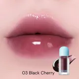 Масло для губ Tocobo Juicy Berry Plumping Lip Oil, тонирующее, стеклянный блеск, оттенок 03 BLACK CHERRY — фото 1