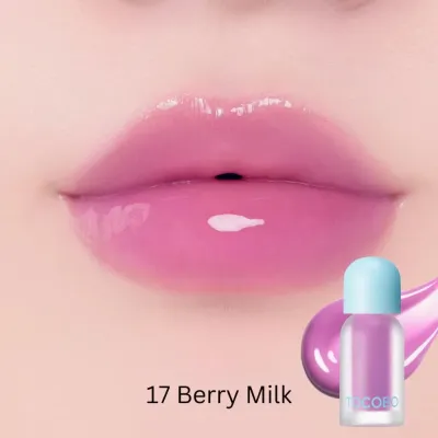 Масло для губ Tocobo Juicy Berry Plumping Lip Oil, тонирующее, стеклянный блеск, оттенок 17 BERRY MILK