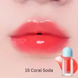 Масло для губ Tocobo Juicy Berry Plumping Lip Oil, тонирующее, стеклянный блеск, оттенок 15 CORAL SODA — фото 1