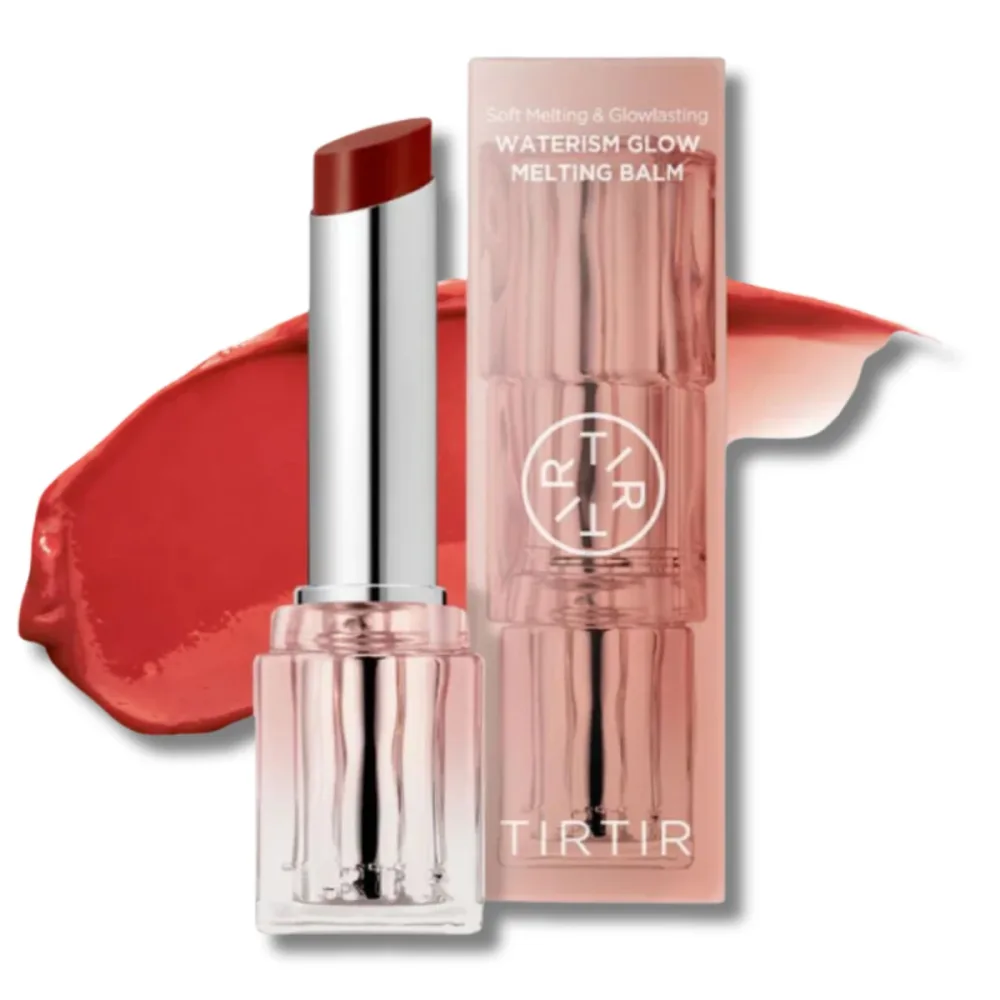 Оттеночный бальзам для губ TirTir Waterism Glow Melting Balm, сияющий финиш, оттенок 08 Summer Pumpkin, 3,3 г