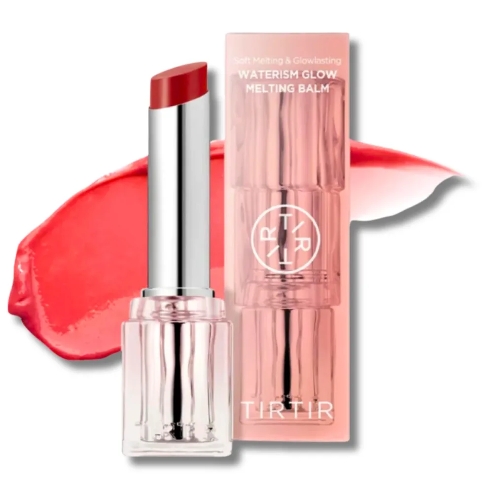 Оттеночный бальзам для губ TirTir Waterism Glow Melting Balm, сияющий финиш, оттенок 02 Merry Coral, 3,3 г