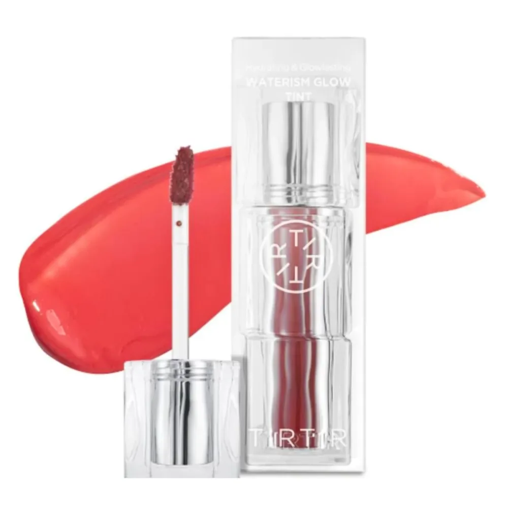 Тинт для губ TirTir Waterism Glow Tint, увлажняющий, блестящий финиш, оттенок 02 Merry Coral, 4 г