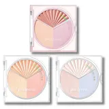 Хайлайтер Peripera V Highlighter палетка из трёх финишей, оттенок 02 Clear Flash, 8,2 г — фото 2