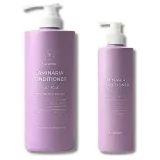 Кондиционер для волос LaFerme Laminaria White Musk для лёгкого расчёсывания, для тонких и сухих волос, 1000 мл — фото 2