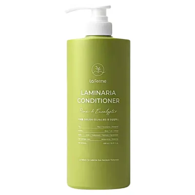 Кондиционер для волос LaFerme Laminaria Pine and Eucalyptus для гладкости, для сухих и повреждённых волос, 1000 мл