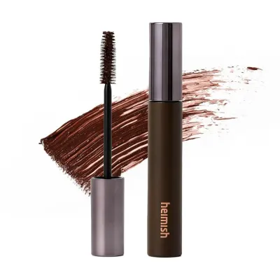 Тушь для ресниц Heimish Dailism Smudge Stop водостойкая, тубинговая, оттенок Brown Volume, 9 г
