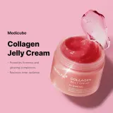Крем-гель для лица Medicube Collagen Jelly Cream с коллагеном, увлажняющий, 50 мл — фото 4
