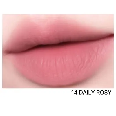 Тинт для губ Peripera Over Blur Tint, кремовый, размытый мат, оттенок 14 Daily Rosy