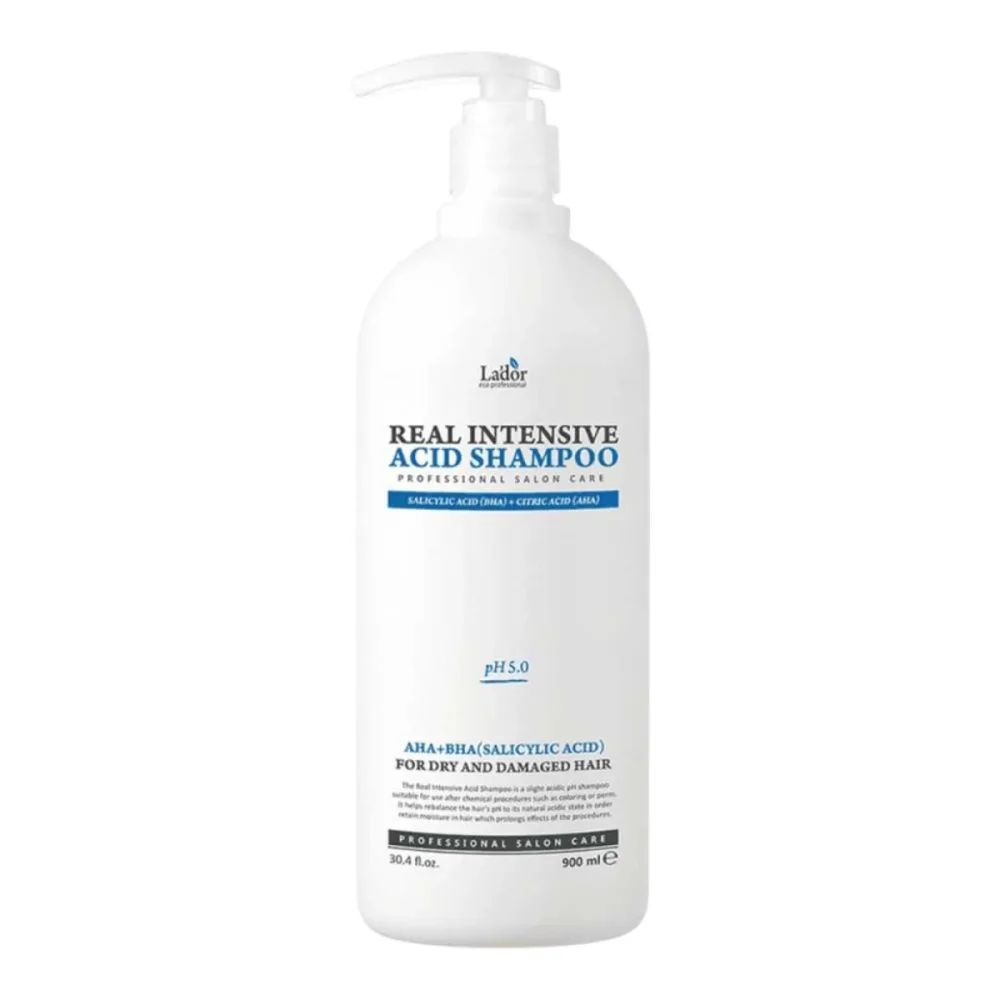 Шампунь Lador Real Intensive Acid кислотный, для сухих и повреждённых волос, 900 мл