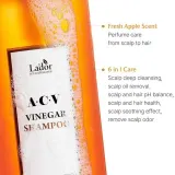 Шампунь Lador ACV Vinegar для свежести кожи головы и блеска волос, 530 мл — фото 4