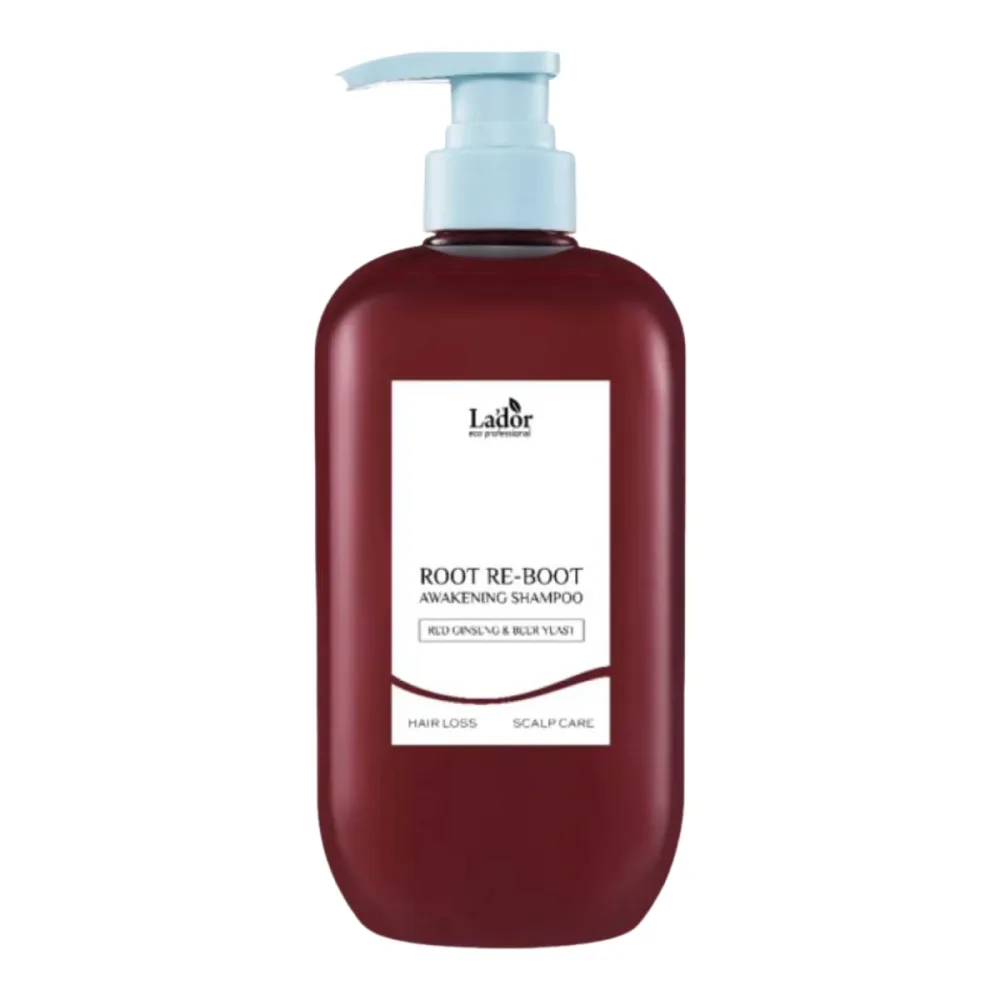 Шампунь Lador Root Re-boot Awakening Red Ginseng and Beer Yeast очищающий, для нормальных и сухих волос, 800 мл