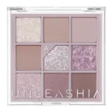 Палетка теней Unleashia Glitterpedia Eye Palette с блёстками и мерцанием, 9 оттенков, оттенок 04 All Of Lavender Fog — фото 1