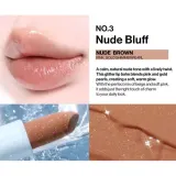 Бальзам для губ Unleashia Glacier Lip Balm, увлажняющий, нелипкий, оттенок 03 Nude Bluff, 3,3 г — фото 6