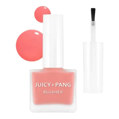 Жидкие румяна A'Pieu Juicy-Pang Water Blusher, с акварельным эффектом, оттенок PK04 Grapefruit