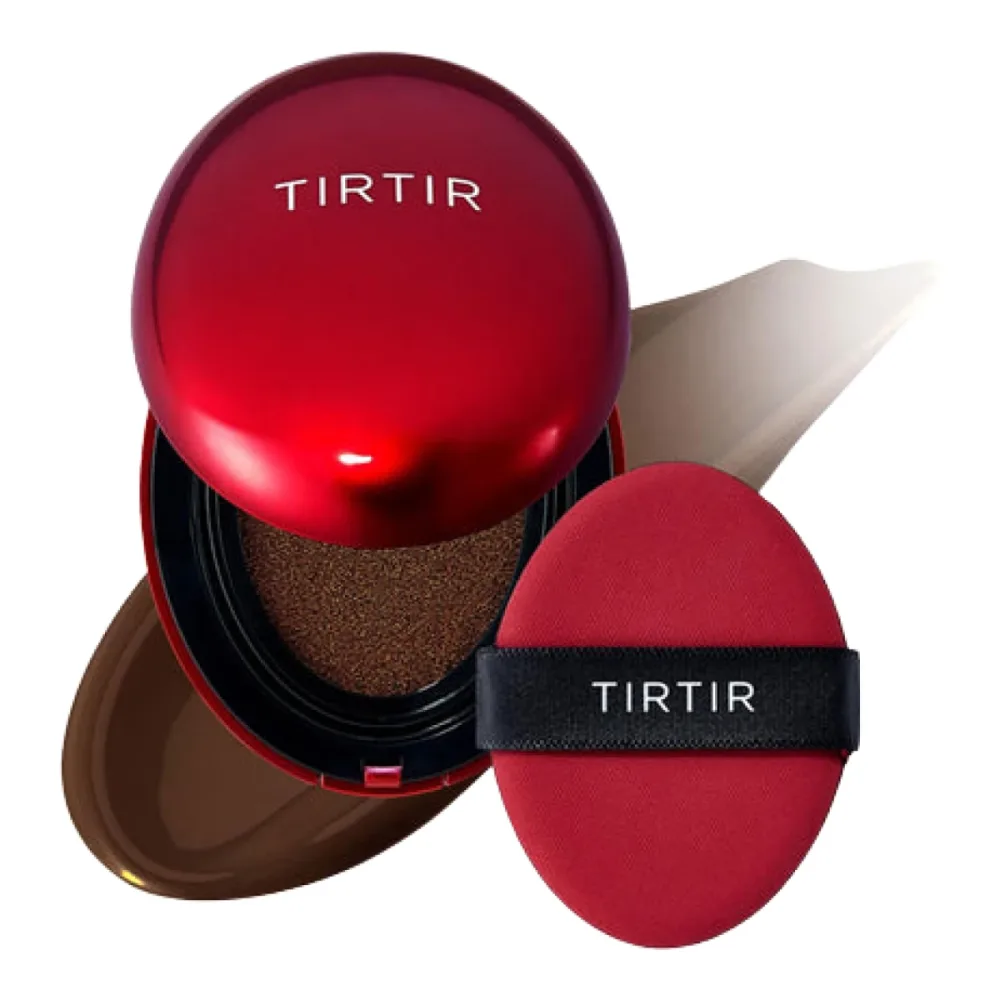 Кушон TirTir Mask Fit Red с регулируемым покрытием, оттенок 51N Fudge