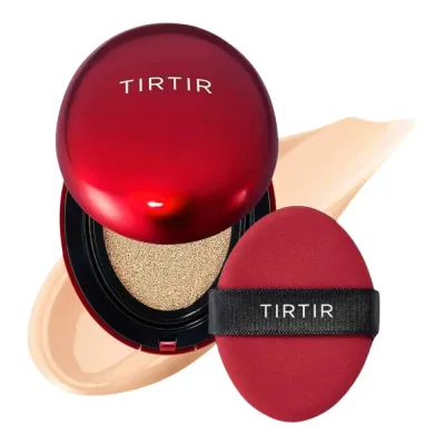 Кушон TirTir Mask Fit Red с регулируемым покрытием, оттенок 17N Vanilla