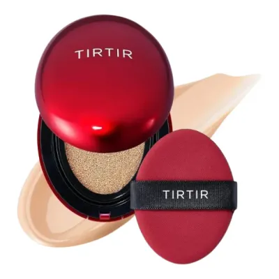 Кушон TirTir Mask Fit Red с регулируемым покрытием, оттенок 21N Ivory