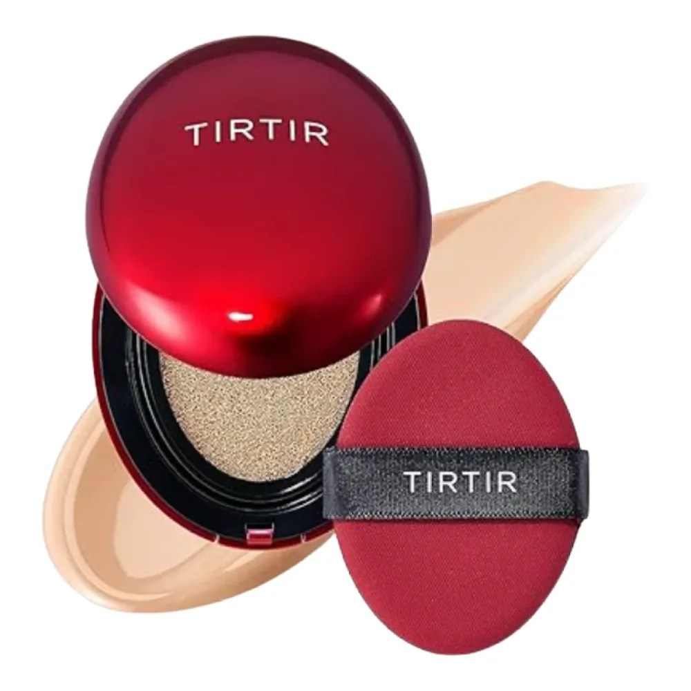 Кушон TirTir Mask Fit Red с регулируемым покрытием, оттенок 23N Sand