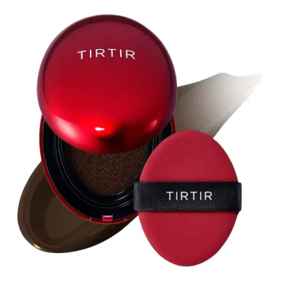 Кушон TirTir Mask Fit Red с регулируемым покрытием, оттенок 55N Espresso