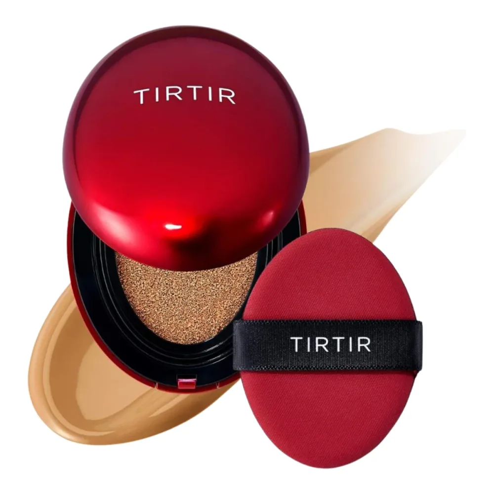 Кушон TirTir Mask Fit Red с регулируемым покрытием, оттенок 31N French Beige