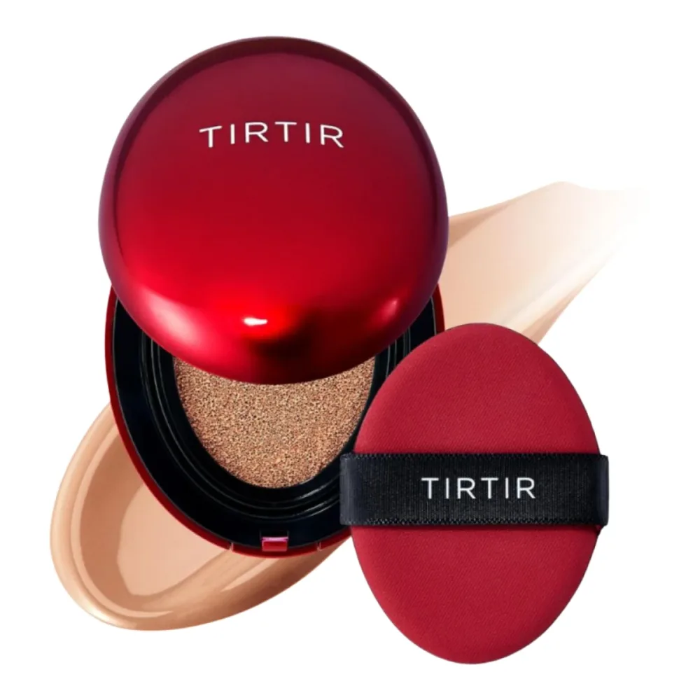 Кушон TirTir Mask Fit Red с регулируемым покрытием, оттенок 33C Hazel