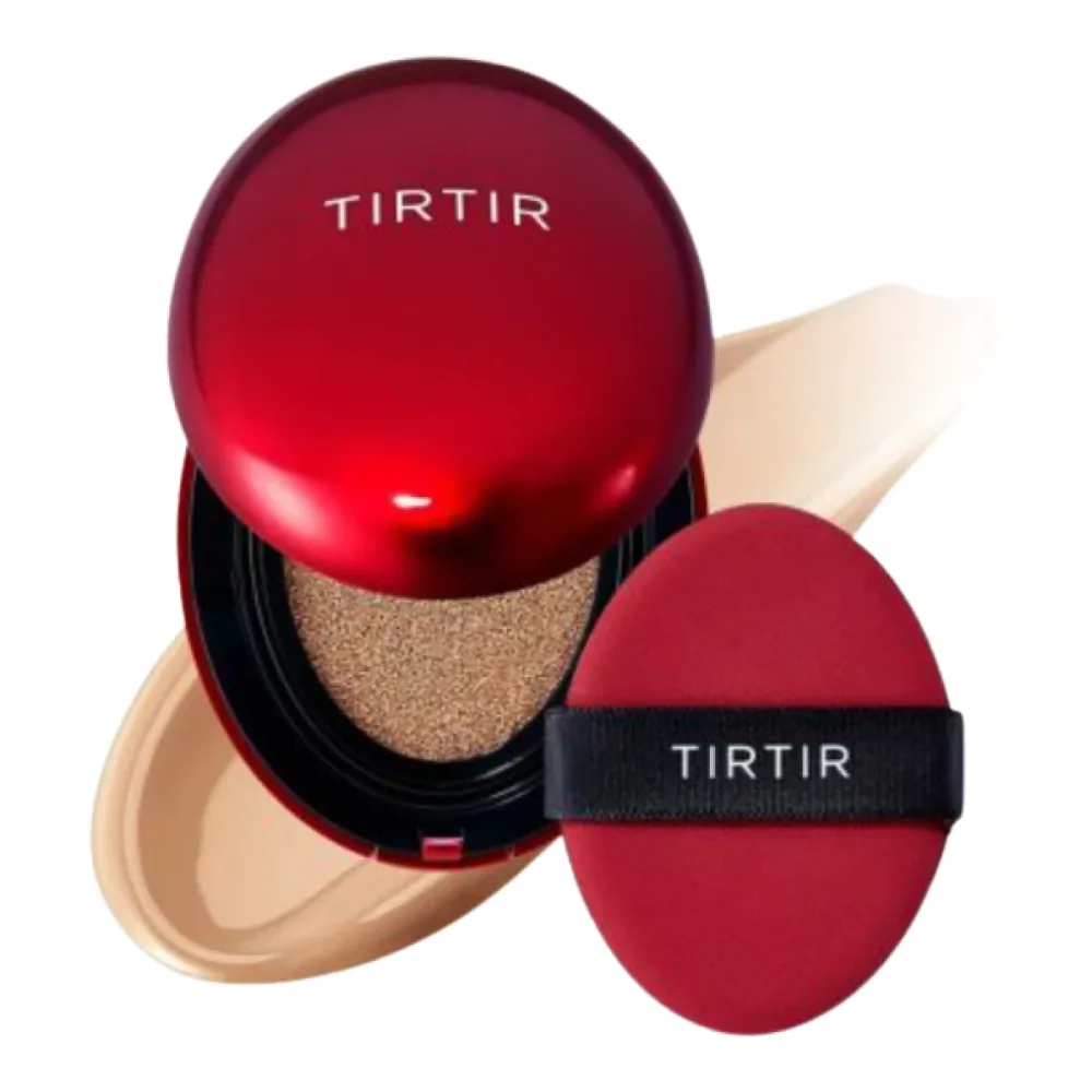 Кушон TirTir Mask Fit Red с регулируемым покрытием, оттенок 35N Walnut