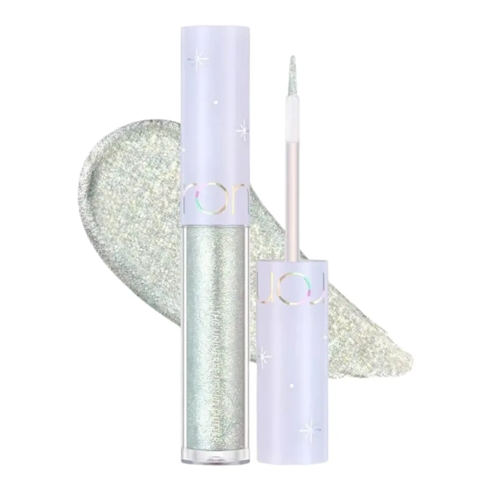 Жидкие тени rom&nd The Universe Liquid Glitter с блёстками, оттенок 08 Minty Way, 2 г