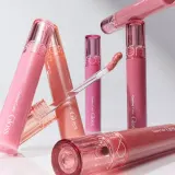 Блеск для губ Rom&nd Glasting Color Gloss, стеклянный эффект, оттенок 03 Rose Finch, 4 г — фото 3