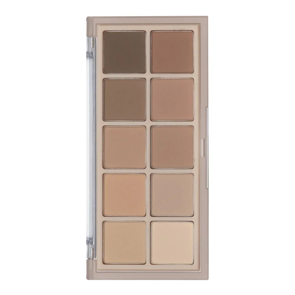 Палетка теней rom&nd Better Than Palette, 10 матовых и блестящих оттенков, оттенок 05 Shade & Shadow Garden, 7,5 г
