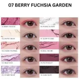 Палетка теней rom&nd Better Than Palette, 10 матовых и блестящих оттенков, оттенок 05 Shade & Shadow Garden, 7,5 г — фото 8