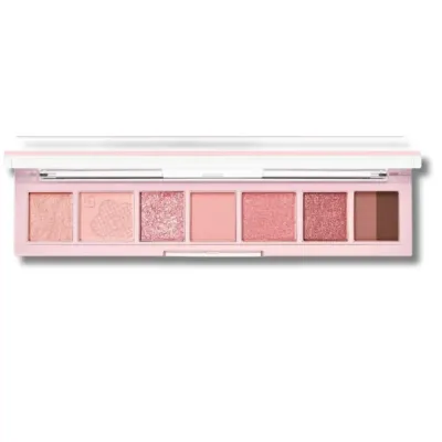 Палетка теней Peripera All Take Mood Palette, 8 оттенков с разными финишами, оттенок 01 Whisper of Spring Coral