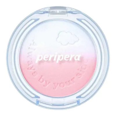Румяна Peripera Pure Blushed Custom Cheek Night Peri Friends Edition двухцветные, пудровые, оттенок 01 Candy Pink