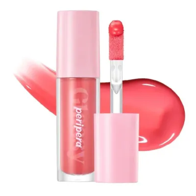 Блеск для губ Peripera Ink Glasting Lip Gloss, зеркальный, с эффектом объёма, оттенок 12 Comfy Cozy