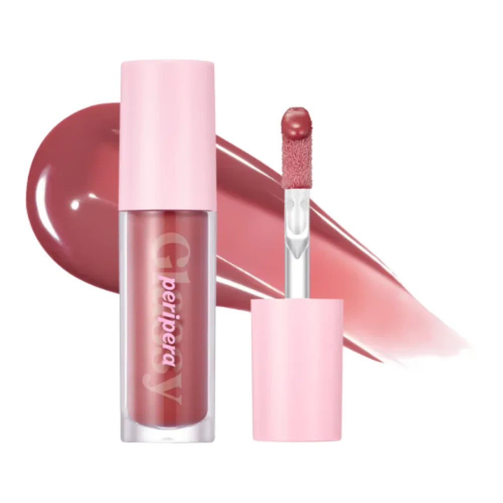 Блеск для губ Peripera Ink Glasting Lip Gloss, зеркальный, с эффектом объёма, оттенок 03 Chilling Rosy