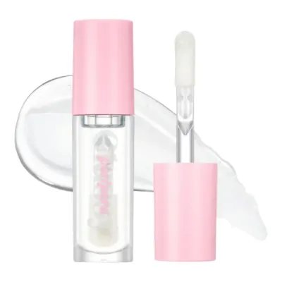 Блеск для губ Peripera Ink Glasting Lip Gloss, зеркальный, с эффектом объёма, оттенок 01 Clear