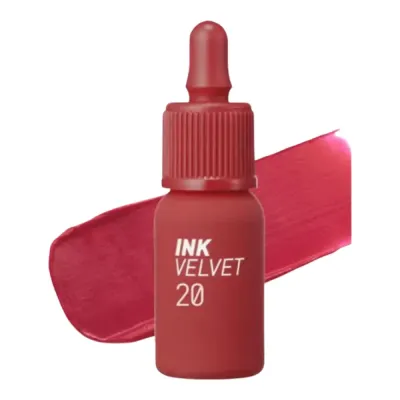 Тинт для губ Peripera Ink The Velvet, бархатистый финиш, оттенок 20 Classy Plum Rose