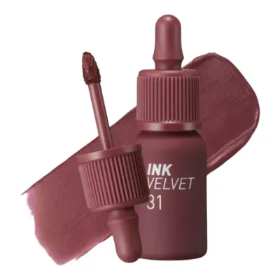 Тинт для губ Peripera Ink The Velvet, бархатистый финиш, оттенок 31 Wine Nude