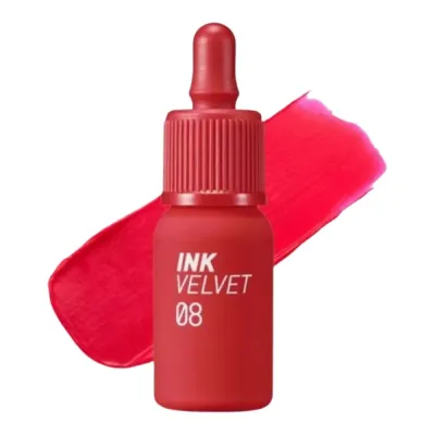 Тинт для губ Peripera Ink The Velvet, бархатистый финиш, оттенок 08 Sellout Red