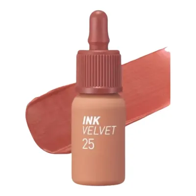 Тинт для губ Peripera Ink The Velvet, бархатистый финиш, оттенок 25 Cinnamon Nude