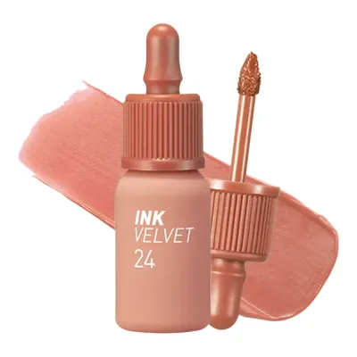 Тинт для губ Peripera Ink The Velvet, бархатистый финиш, оттенок 24 Milky Nude
